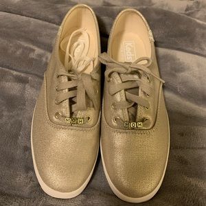 Gold Shimmer Keds